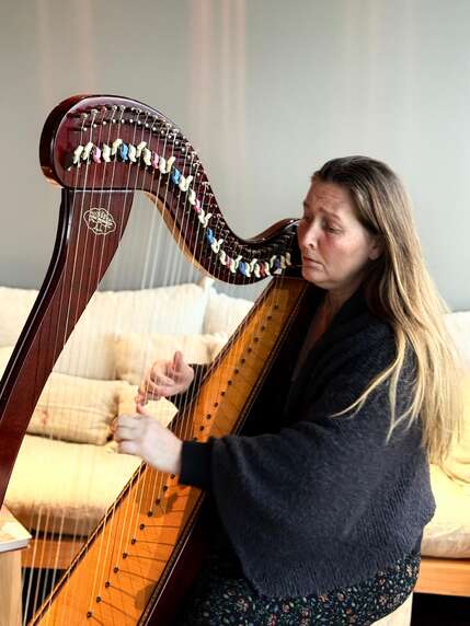 Soin bien-être Sieste sonore harpe et voix